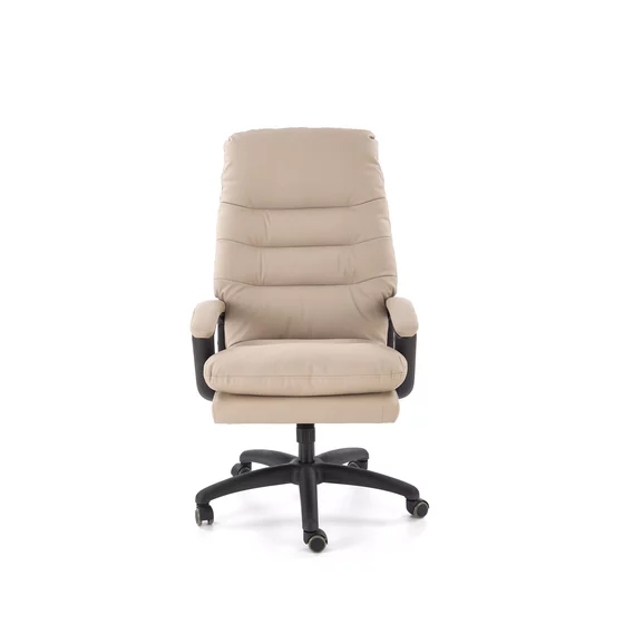 Scaun de Birou Ergonomic Herning 25003, 65x72x112-118 h cm, Piele Ecologica, Beige picture - 2