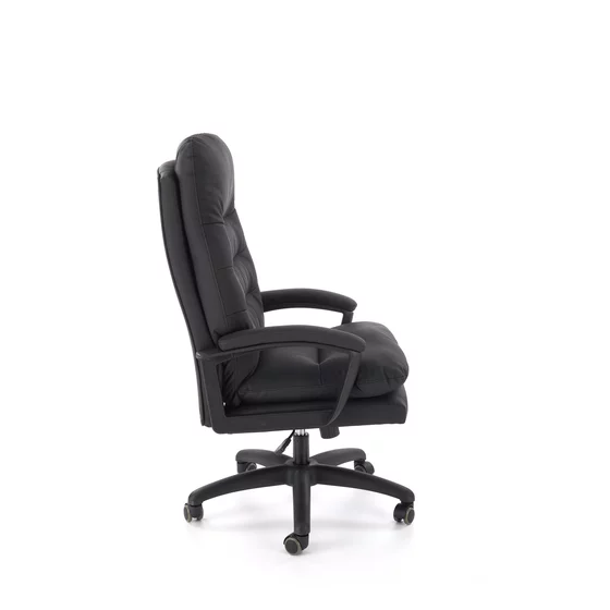 Scaun de Birou Ergonomic Herning 25003B, 65x72x112-118 h cm, Piele Ecologica, Negru picture - 4