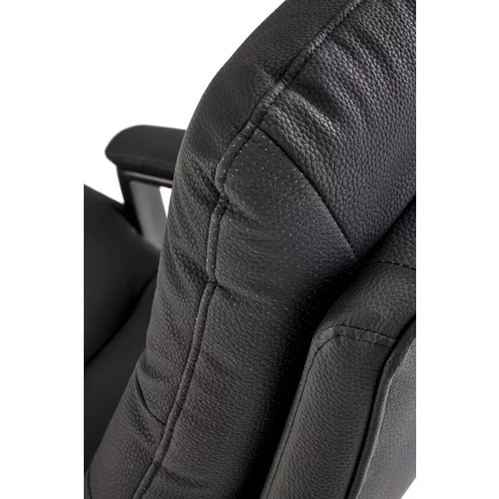 Scaun de Birou Ergonomic Herning 25003B, 65x72x112-118 h cm, Piele Ecologica, Negru picture - 5