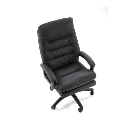 Scaun de Birou Ergonomic Herning 25003B, 65x72x112-118 h cm, Piele Ecologica, Negru picture - 3
