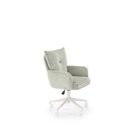 Scaun de Birou Pentru Copii - Herning 25004, 52x58x84-92 h cm, Stofa Raiata, Gri