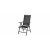 Scaun De Gradina Pliabil Pia,  55x68x105 cm, Metal, Negru picture - 1