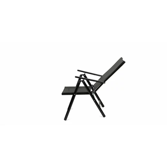 Scaun De Gradina Pliabil Pia,  55x68x105 cm, Metal, Negru picture - 4