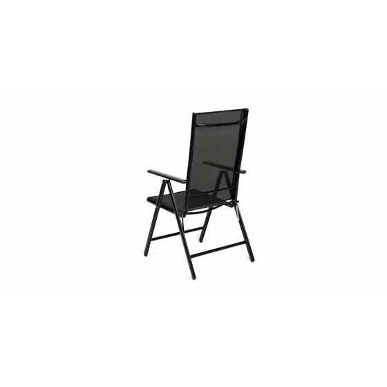 Scaun De Gradina Pliabil Pia,  55x68x105 cm, Metal, Negru picture - 5