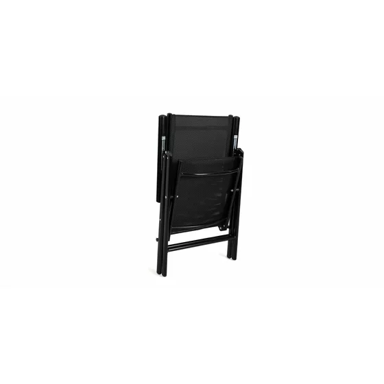 Scaun De Gradina Pliabil Pia,  55x68x105 cm, Metal, Negru picture - 6