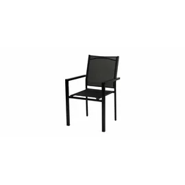 Scaun De Gradina Mina, Stivuibil, 54x54x86 cm, Metal, Negru