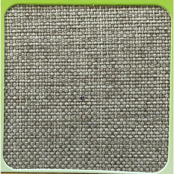 Scaun Dino, 42x49x102 h cm, Lemn, Alb/Stofa Beige Deschis picture - 2