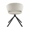 Scaun Dodge, 58.5x60x81 h cm, Stofa,Beige picture - 4