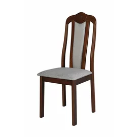 Scaun Esto, 43x50x101 cm, Nuc/Stofa Maro