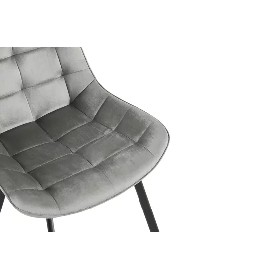 Scaun Ore, 51x57x80 cm, Stofa Gri Deschis - G062-37 picture - 5