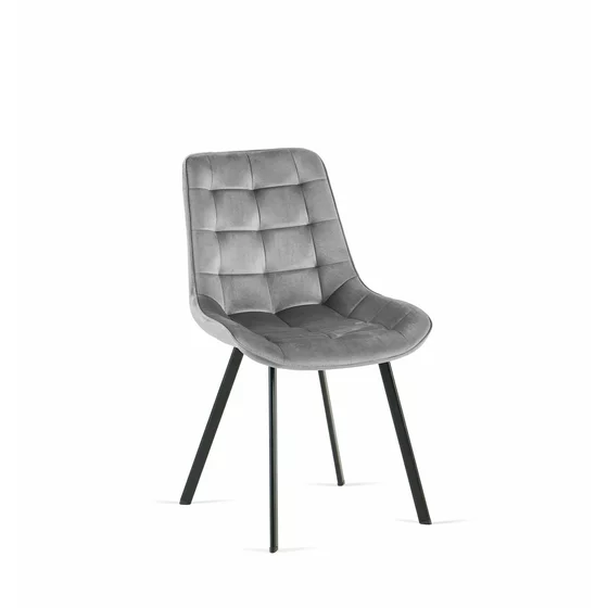 Scaun Ore, 51x57x80 cm, Stofa Gri Deschis - G062-37 picture - 1
