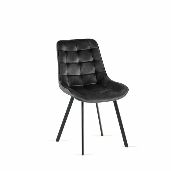 Scaun Ore, 51x57x80 cm, Stofa, Negru, G062-50 picture - 1