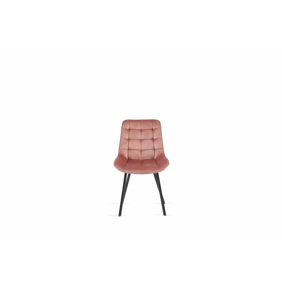 Scaun Faux, 51x57x80 cm, Stofa, Roz picture - 2