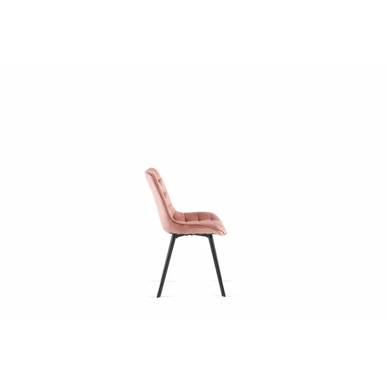 Scaun Faux, 51x57x80 cm, Stofa, Roz picture - 4
