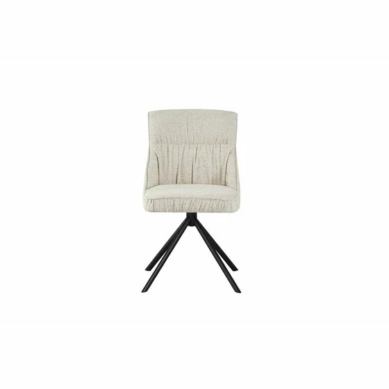 Scaun Flariz, 49.5x61x86 cm, Metal/Stofa, Cream picture - 2