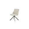 Scaun Flariz, 49.5x61x86 cm, Metal/Stofa, Cream picture - 1