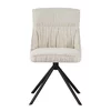 Scaun Flariz, 49.5x61x86 cm, Metal/Stofa, Cream picture - 2