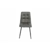 Scaun Fulop, 45x53.5x89.5 cm, Metal/Microfibra, Gri picture - 2