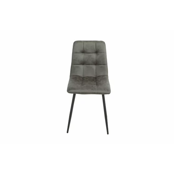 Scaun Fulop, 45x53.5x89.5 cm, Metal/Microfibra, Gri picture - 2