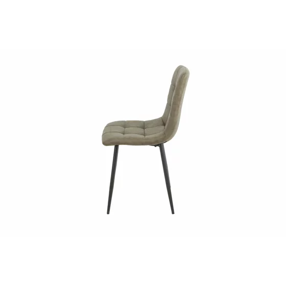 Scaun Fulop, 45x53.5x89.5 cm, Metal/Microfibra, Verde picture - 3