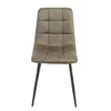 Scaun Fulop, 45x53.5x89.5 cm, Metal/Microfibra, Verde picture - 2