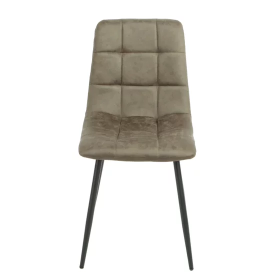 Scaun Fulop, 45x53.5x89.5 cm, Metal/Microfibra, Verde picture - 2
