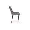 Scaun Ganso, 51x61x85 cm, Catifea, Gri picture - 2