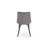 Scaun Ganso, 51x61x85 cm, Catifea, Gri picture - 7