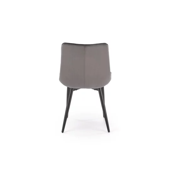 Scaun Ganso, 51x61x85 cm, Catifea, Gri picture - 7