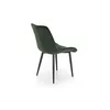 Scaun Ganso, 51x61x85 cm, Catifea, Verde Inchis picture - 3