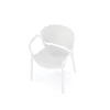 Scaun Hadsund 491, 60x56x76 cm, Polipropilena, Alb picture - 3