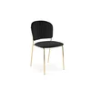 Scaun Hadsund 499, 47x56x85 cm, Negru picture - 1