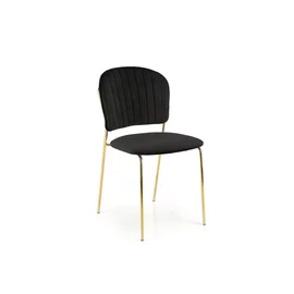 Scaun Hadsund 499, 47x56x85 cm, Negru