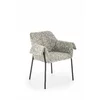 Scaun Hadsund 522, 68x62x83 cm, Stofa, Gri picture - 1