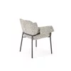 Scaun Hadsund 522, 68x62x83 cm, Stofa, Gri picture - 6