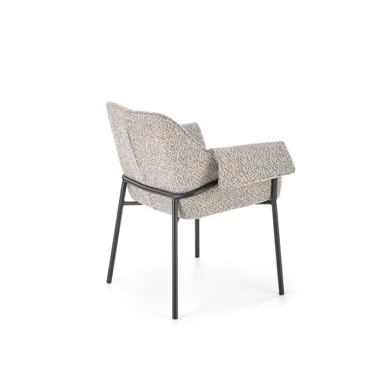 Scaun Hadsund 522, 68x62x83 cm, Stofa, Gri picture - 6