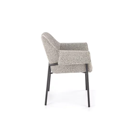 Scaun Hadsund 522, 68x62x83 cm, Stofa, Gri picture - 7