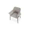 Scaun Hadsund 522, 68x62x83 cm, Stofa, Gri picture - 4