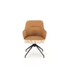 Scaun Hadsund 527, 60x65x85 cm, Stofa, Maro/Beige picture - 2