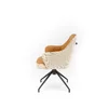 Scaun Hadsund 527, 60x65x85 cm, Stofa, Maro/Beige picture - 6