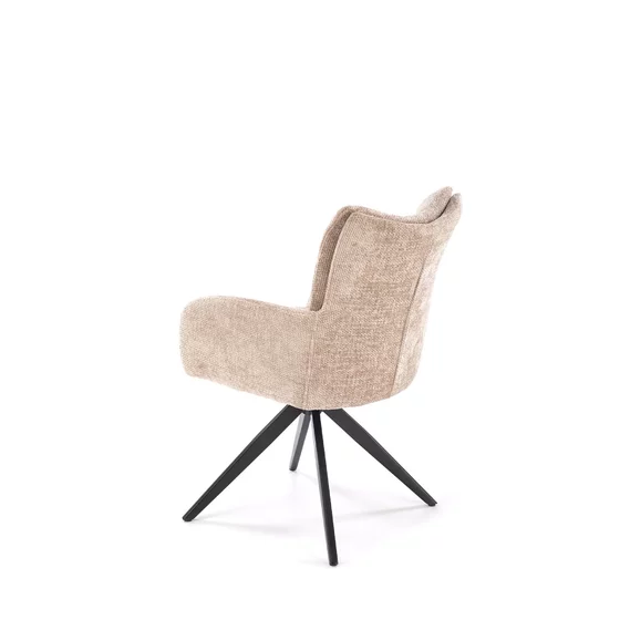Scaun Hadsund 540, 60x63x89 cm, Stofa, Beige picture - 2