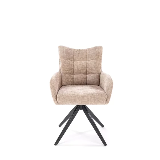 Scaun Hadsund 540, 60x63x89 cm, Stofa, Beige picture - 3