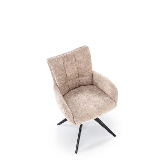 Scaun Hadsund 540, 60x63x89 cm, Stofa, Beige picture - 4