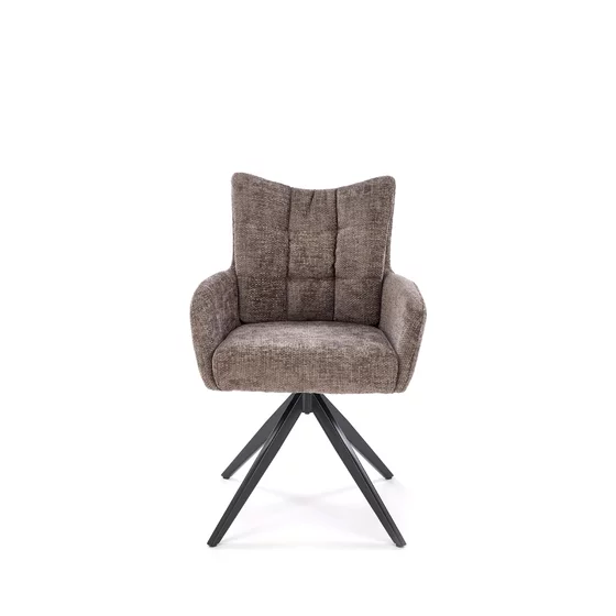 Scaun Hadsund 540, 60x63x89 cm, Stofa, Gri picture - 1