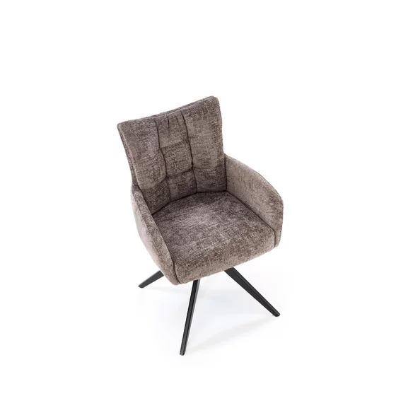 Scaun Hadsund 540, 60x63x89 cm, Stofa, Gri picture - 4