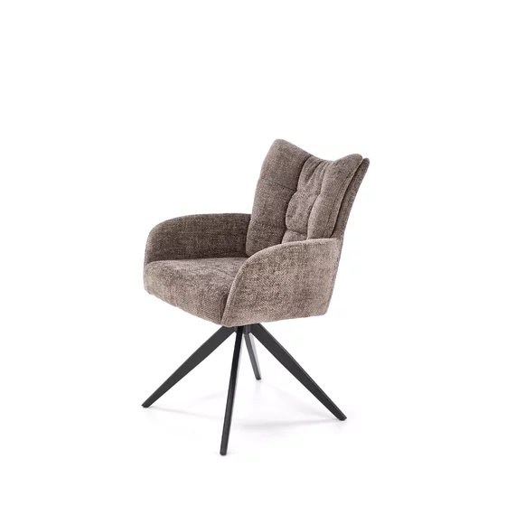 Scaun Hadsund 540, 60x63x89 cm, Stofa, Gri picture - 5