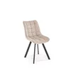 Scaun Hadsund 549, 46x61x87cm, Stofa, Beige picture - 1