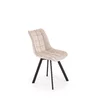 Scaun Hadsund 549, 46x61x87cm, Stofa, Beige picture - 2