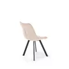 Scaun Hadsund 549, 46x61x87cm, Stofa, Beige picture - 3