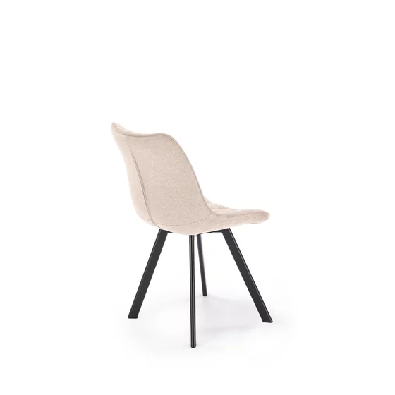 Scaun Hadsund 549, 46x61x87cm, Stofa, Beige picture - 3